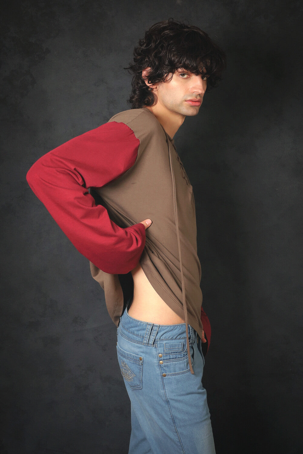 Playera cruzada