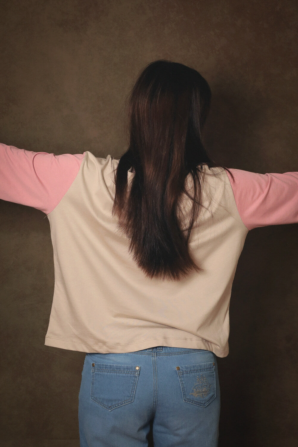 Playera cruzada