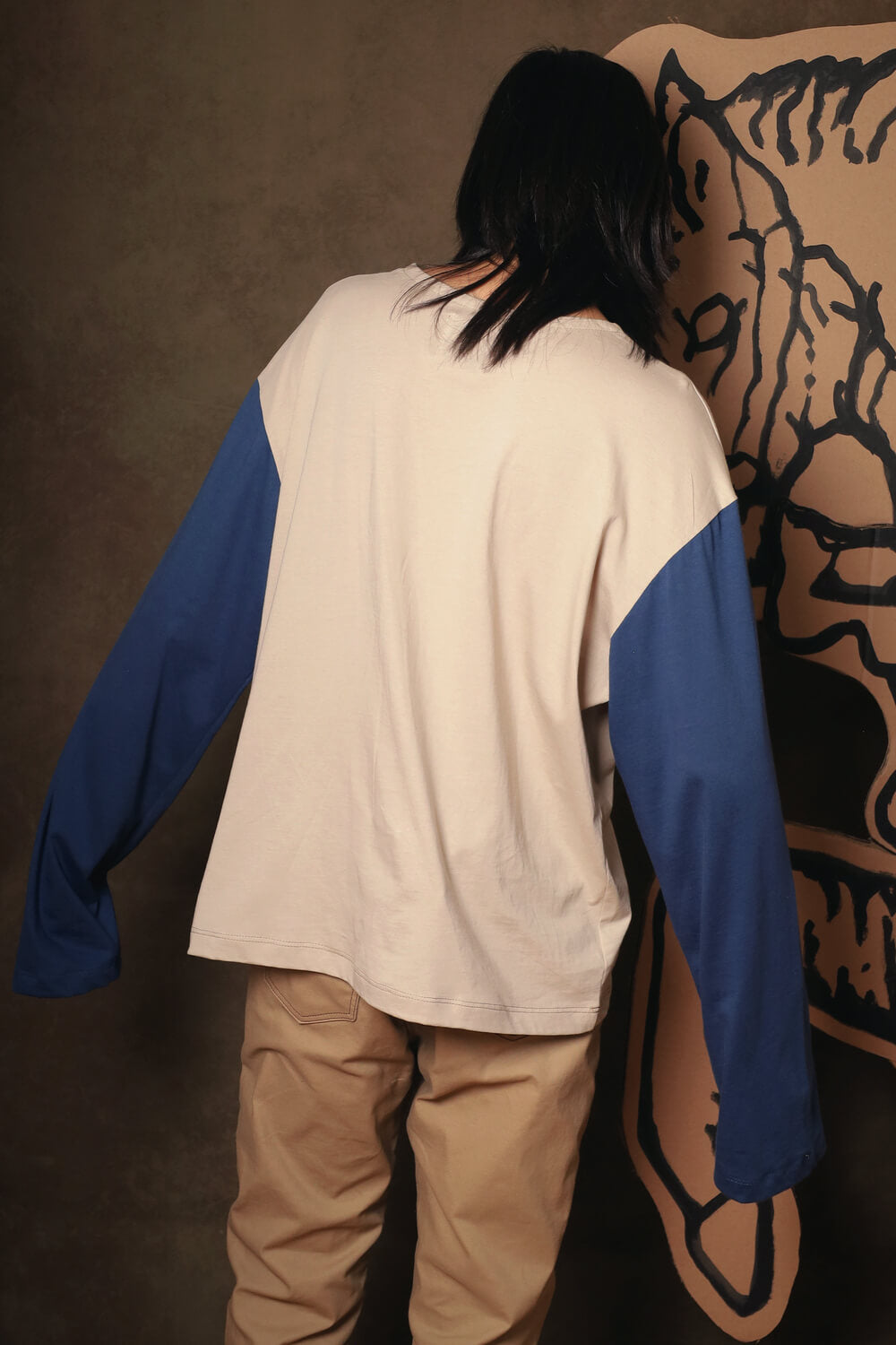 Playera cruzada