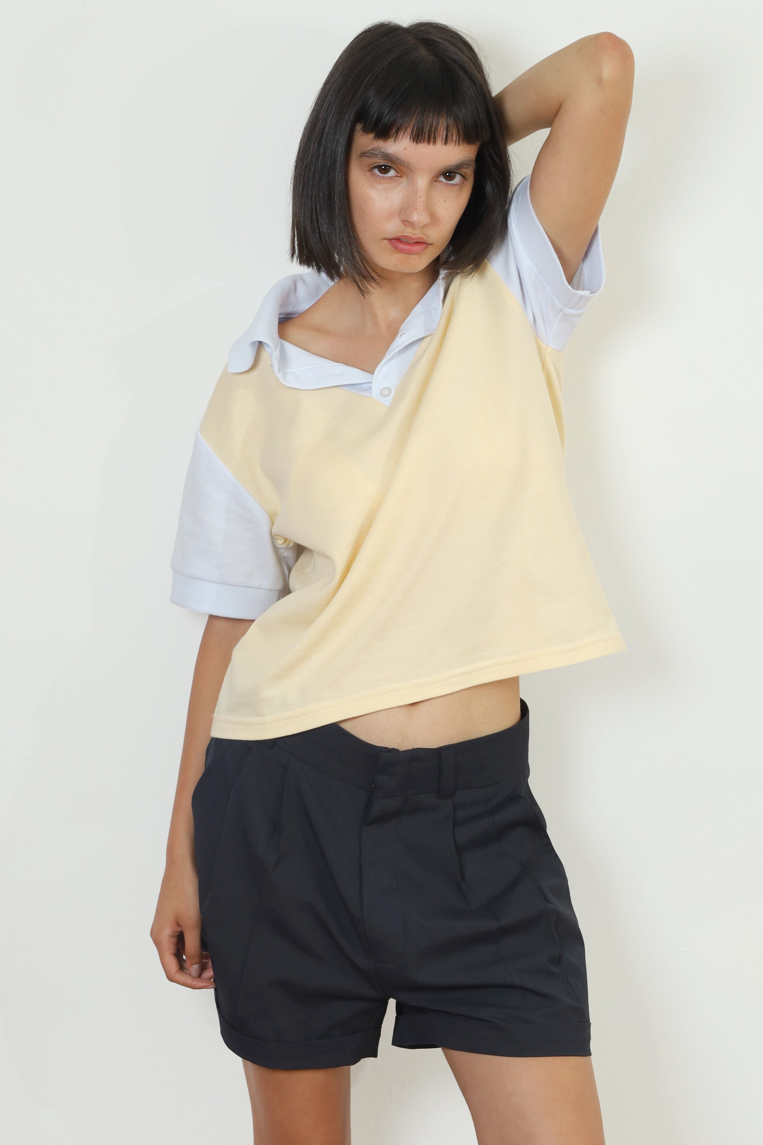 polo chaleco amarilla