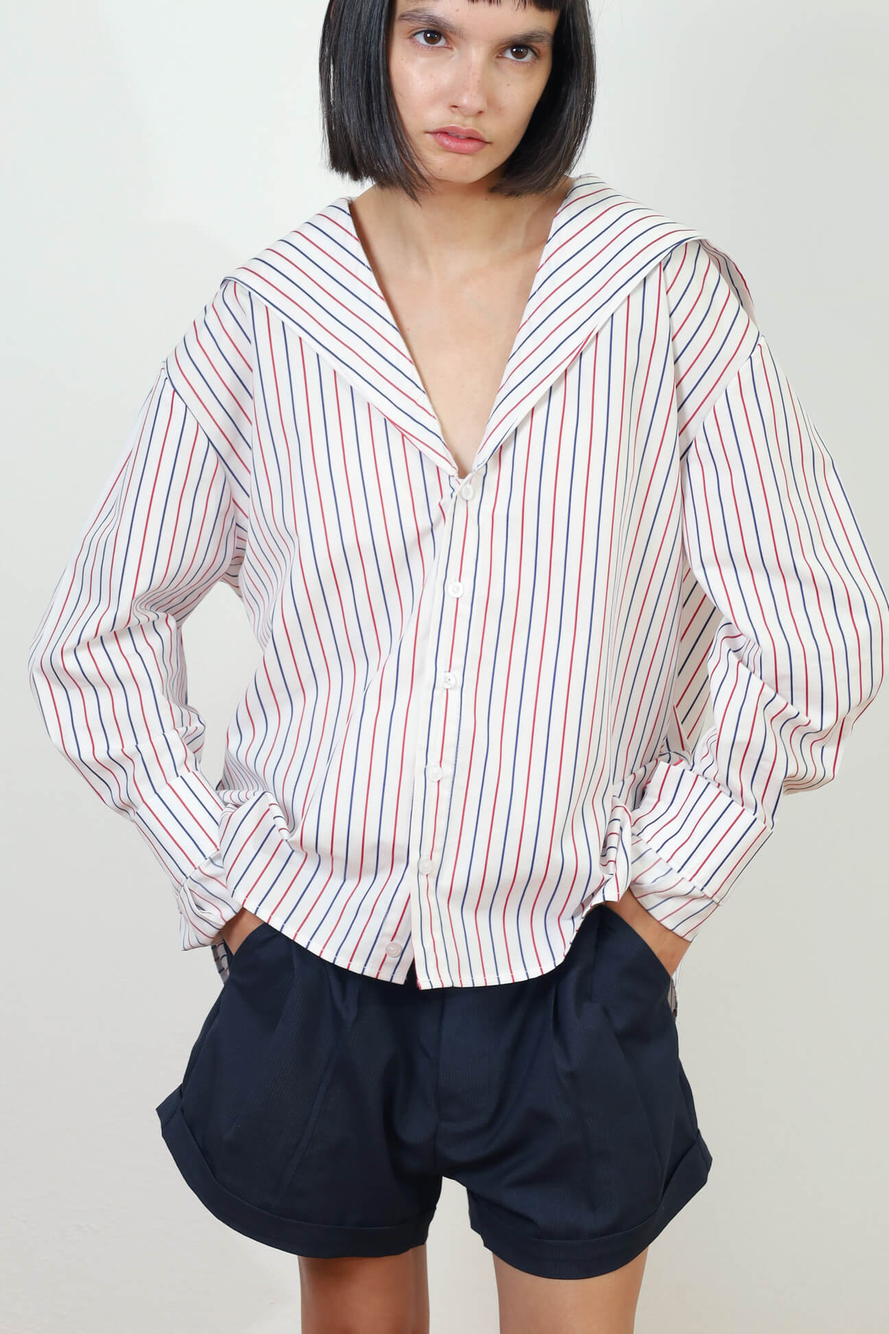 camisa el marinero blanca