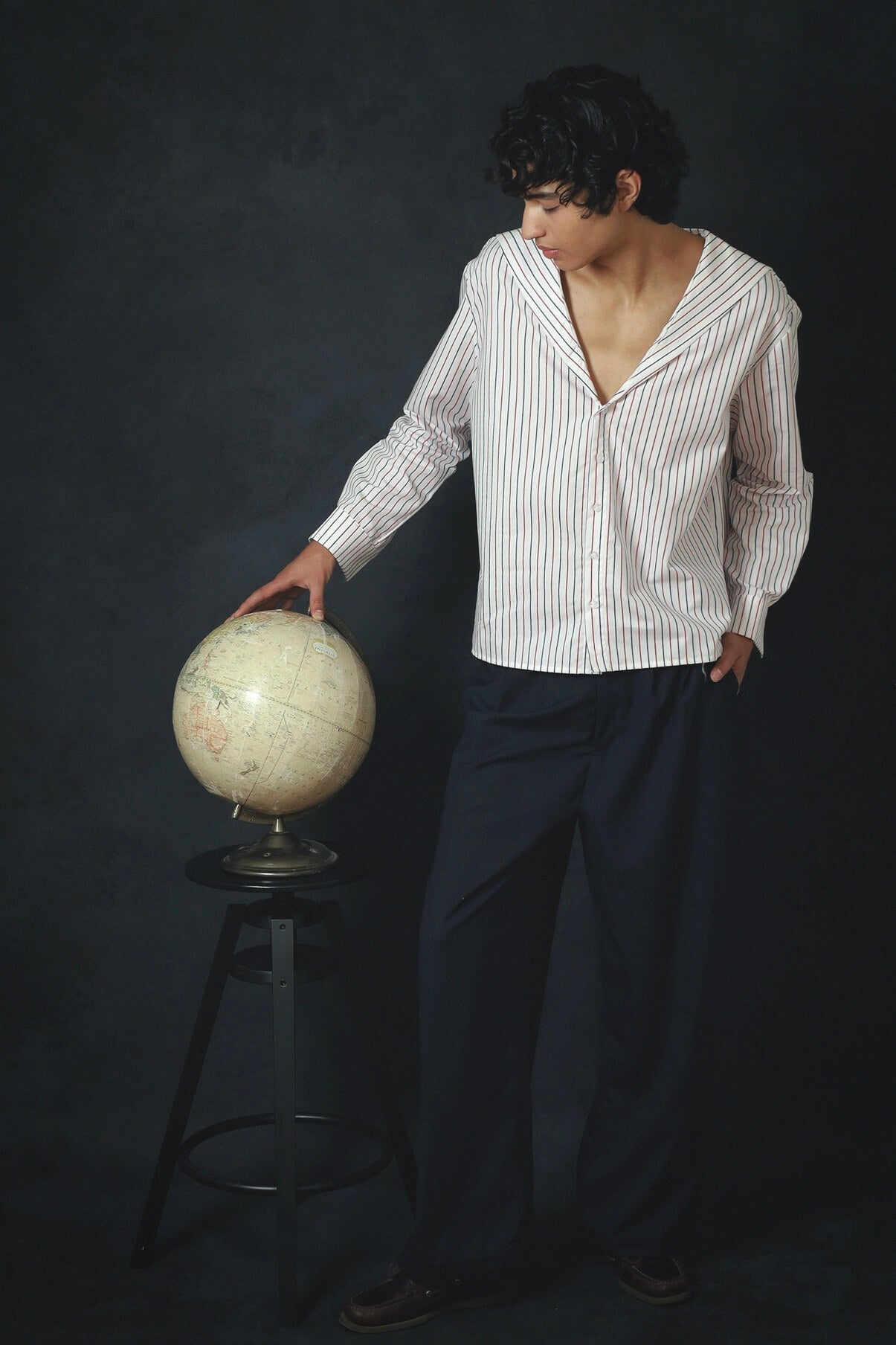 camisa el marinero blanca