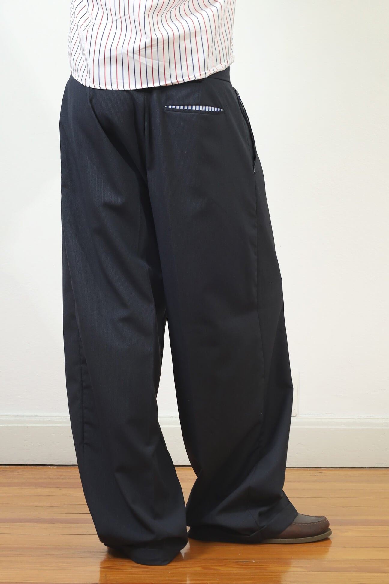 pantalon el coro azul marino