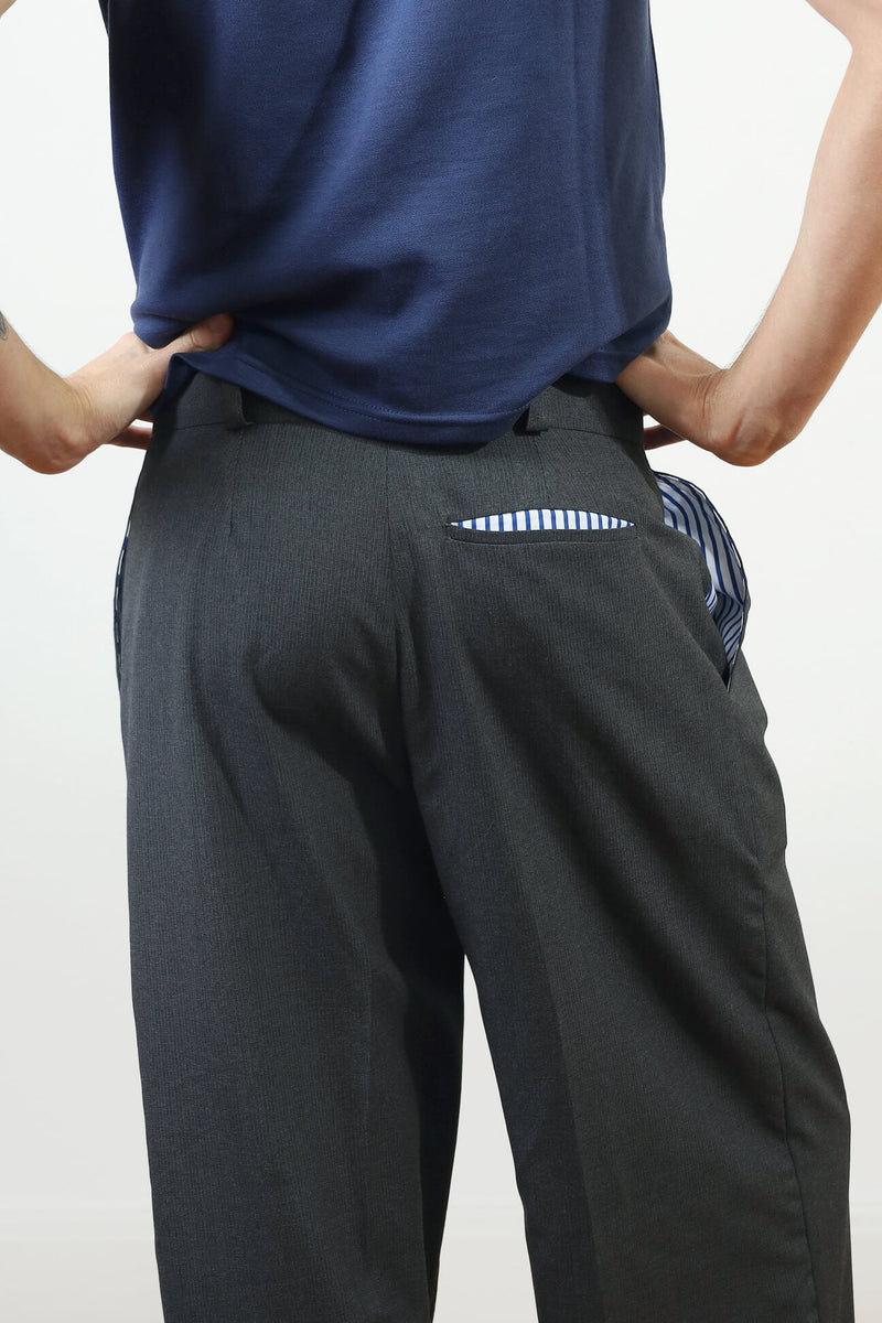 pantalon el coro gris