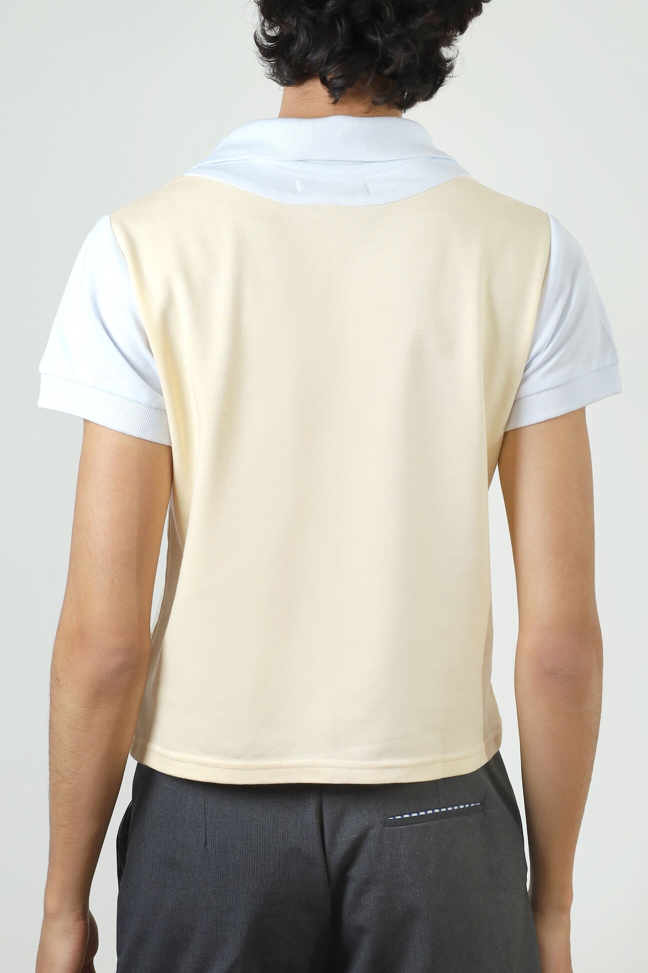 polo chaleco amarilla